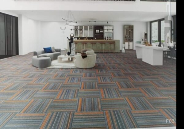 موكيت بلاط 50×50 عملي بتصاميم أنيقة من مفروشات وأرضيات السريع بالرياض موكيت مغروشات السريع